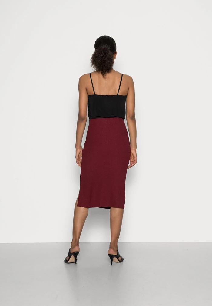 Jupe ANNA FIELD Anna Field Structured Fabric Midi High Waisted Pencil Skirt Multi Femme | FJG-6682809